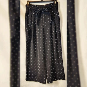 Zara wide leg cropped pants